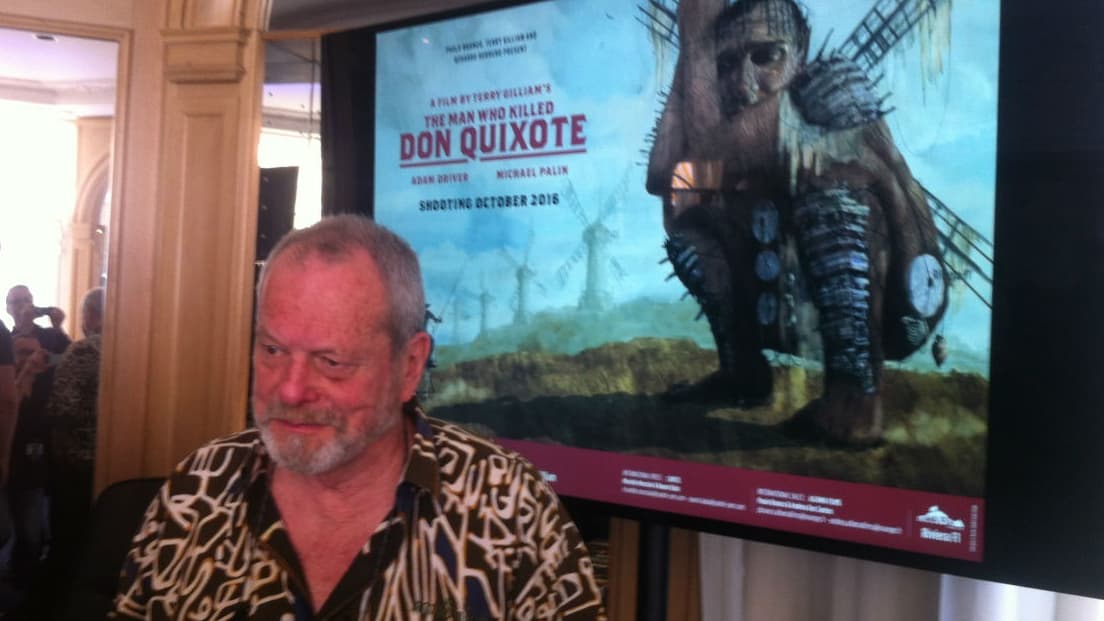 Cannes: Terry Gilliam relance son Don Quichotte