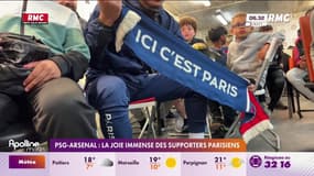 PSG-Arsenal : L'immense joie des supporters parisiens après la victoire