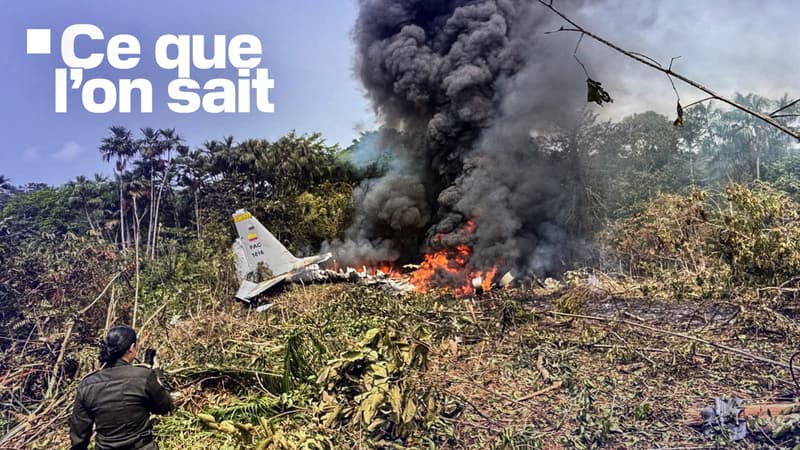Au moins 66 morts, explosion après le décollage... Ce que l'on sait du crash d'un avion militaire en Colombie