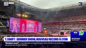 Taylor Swift à Lyon: un dernier show et un nouveau record