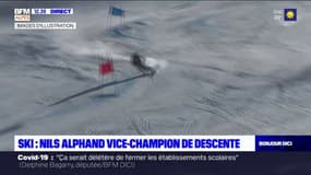 Nils Alphand (Serre-Chevalier) vice-champion de France de descente à Châtel