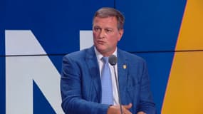 Louis Aliot sur le plateau des "Grandes Gueules" le 13 septembre 2022