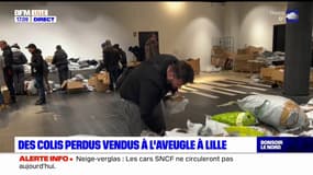 Lille: une vente à l'aveugle de colis perdus organisée