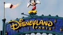 Le parc d'attraction Disneyland Paris.