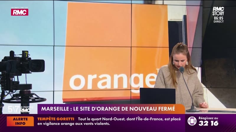 Marseille : Le site d'Orange de nouveau fermé