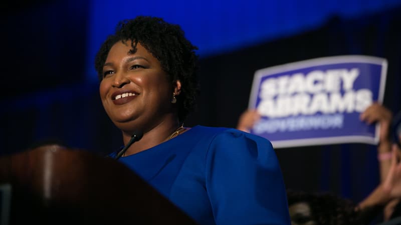 Stacey Abrams, le 22 mai 2018. 