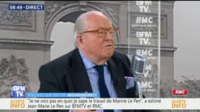 "Le FN n'est pas la propriété de la famille Le Pen", estime son fondateur, Jean-Marie Le Pen