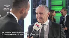 Jean-Michel Aulas à la cérémonie The Best