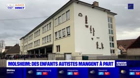 Molsheim: des enfants autistes mangent dans une salle à part à la cantine, faute de place