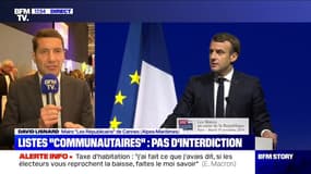 Emmanuel Macron face aux maires: pour David Lisnard (LR), "la volonté du président de la République était de déminer les choses"