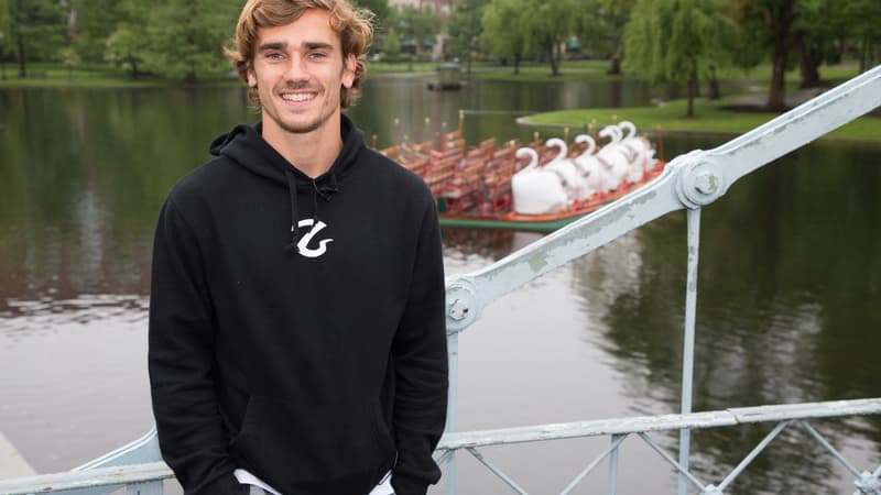 Antoine Griezmann jeudi à Boston