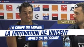 XV de France : La coupe du monde, principale motivation d'Arthur Vincent après sa blessure
