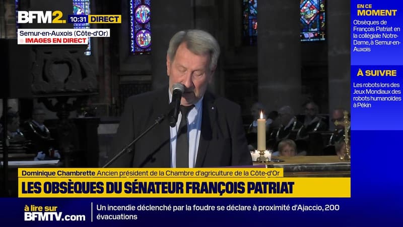 "Nous perdons un défenseur engagé": l'hommage de l'ancien président de la Chambre d'agriculture de la Côte-d'Or au sénateur François Patriat