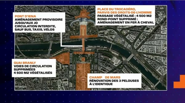 La mairie de Paris a dévoilé les contours du projet de réaménagements des abords de la tour Eiffel