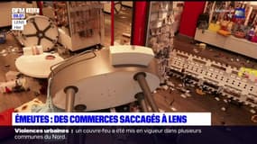 Violences urbaines: des commerces saccagés à Lens