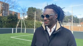 Bafétimbi Gomis était de retour à Toulon pour inaugurer un complexe sportif à son nom à la Beaucaire. 