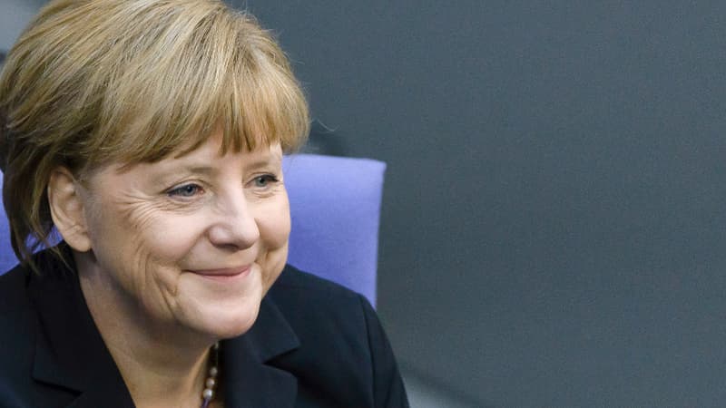 La Chancelière allemande Angela Merkel