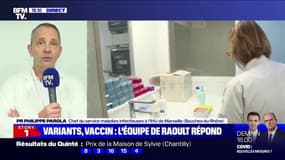 Pr Philippe Parola sur le variant anglais du Covid-19: "Je ne sais pas si c'est une menace"