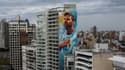 Une fresque de Lionel Messi à Rosario