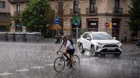 Des pluies torrentielles ont touché la Catalogne ce samedi 12 juillet (image d'illustration)