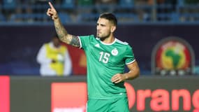 Andy Delort avec l'Algérie en 2019