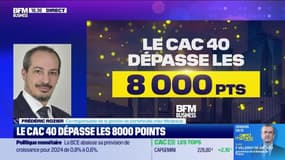 Record historique: le CAC 40 dépasse les 8 000 points - 07/03