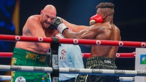 Francis Ngannou face à Tyson Fury
