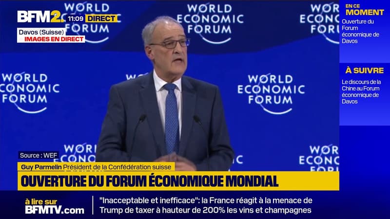 IA : "La solidarité et l'humanité ne font pas partie du vocabulaire digital", déclare Guy Parmelin, président de la Confédération suisse