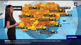 Météo Var: soleil et douceur au programme ce mercredi, 16°C à Toulon