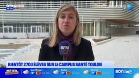 Toulon: 2.700 élèves seront bientôt accueillis sur le nouveau campus santé