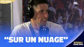 JO 2024 / Triathlon : "J'y ai cru jusqu'au bout", Léo Bergère "sur un petit nuage" en décrochant le bronze