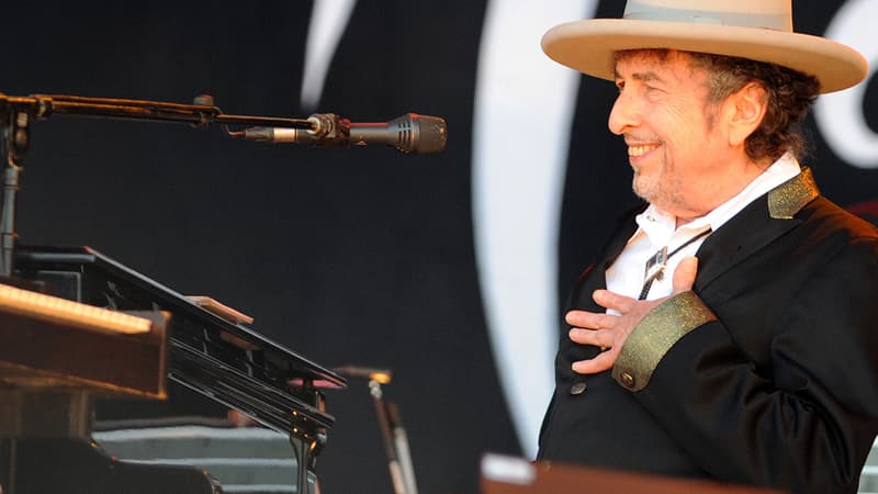 Bob Dylan sur scène en juillet 2012 