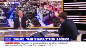 Dépenses militaires: "Évidemment qu'il y aura des efforts à faire" de la part des Français, affirme Éric Lombard, ministre de l'Économie