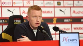 Will Still en conférence de presse d'après-match, en novembre 2024.