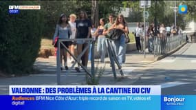 "C'est la loterie": des problèmes de cantine au CIV de Valbonne