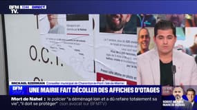 Story 3 : Un maire fait décoller des affiches d'otages - 16/11