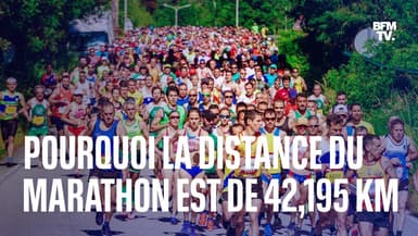 Pourquoi la distance du marathon est précisément de 42,195 km  