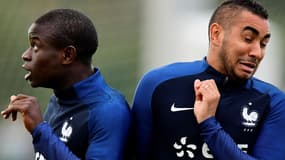 N'Golo Kanté et Dimitri Payet