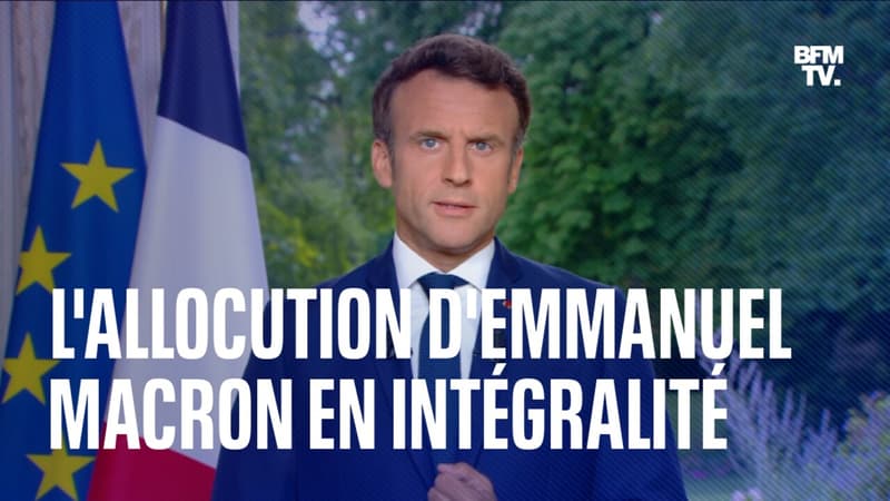 Législatives: l'allocution d'Emmanuel Macron dans son intégralité
