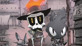 Détail de la couverture de "Mutafukaz 1886" de Run et Simon Hutt