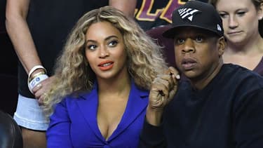 Beyoncé et Jay Z au Quicken Loans Arena à Cleveland en 2016