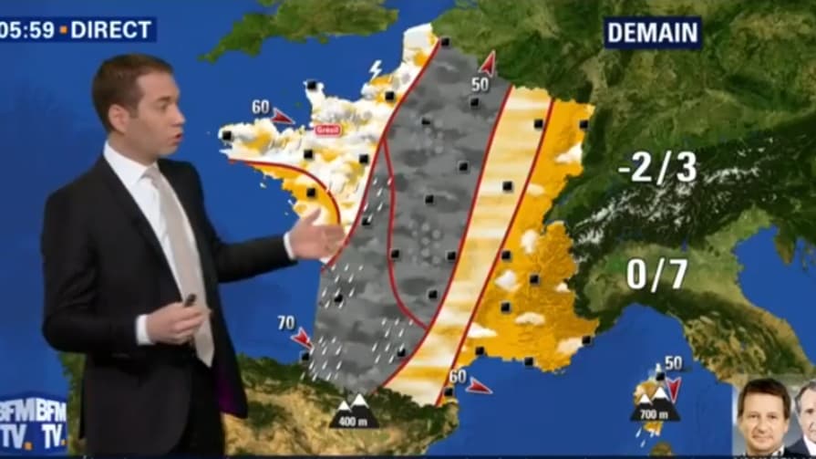 Un épisode neigeux est attendu dès mardi en France Un épisode neigeux est attendu dès mardi en France