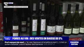 Foires au vin: des ventes en baisse de 6%