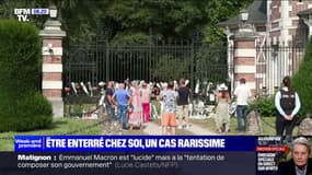 Alain Delon sera enterré chez lui, dans sa résidence à Douchy, un cas rarissime