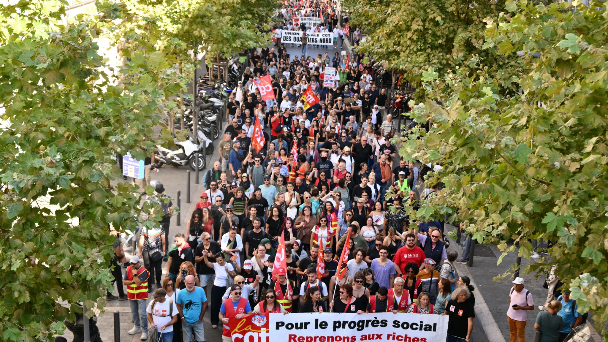 DIRECT. GRÈVE DU 18 SEPTEMBRE À MARSEILLE: TRANSPORTS, MANIFESTATIONS, ÉCOLES FERMÉES... SUIVEZ LA JOURNÉE DE MOBILISATION