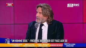"Aujourd'hui, c'est compliqué de dire : je suis fier d'être un homme", regrette Frédéric Beigbeder
