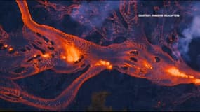 A Hawaï, l'éruption du Kilauea livre des images aériennes spectaculaires