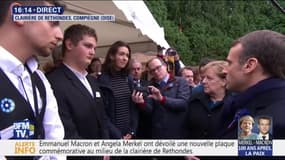 Macron à la rencontre de jeunes : "Notre Europe depuis 73 ans est en paix. Il n'y a pas de précédent"