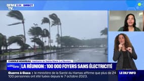 "On a peut-être échappé au pire": une habitante de La Réunion témoigne au passage du cyclone Belal