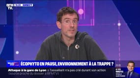 Gaspard Manesse, porte-parole de la Confédération paysanne, dénonce "un 49.3 agricole"